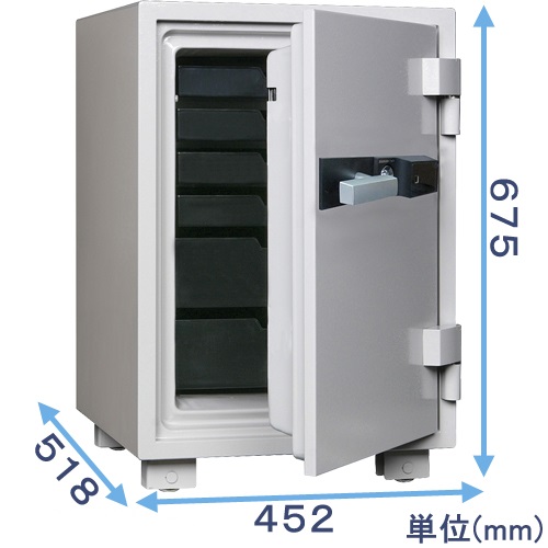 指紋認証式金庫 SP68-6