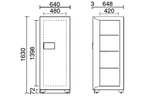 BS54-2E 寸法図 詳細