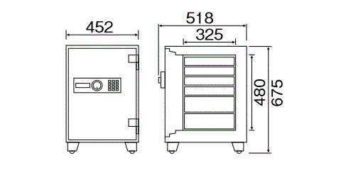 SP68-6 寸法図 詳細